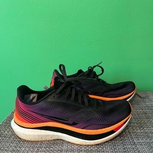 Saucony endorphin pro “sunset fade” running sneakers